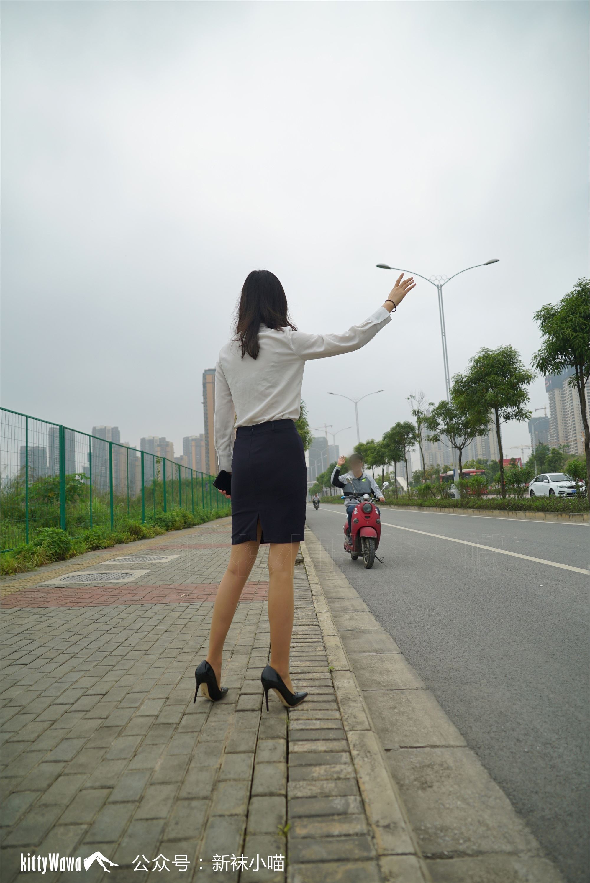 kittyWawa袜小喵故事集  KTS007 顺风车